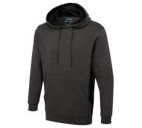 Uneek UC517 Two Tone Hooded Sweatshirt Charcoal/Black S Colour: Charco S