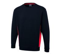 UNEEK Two Tone Sweatshirt Jumper Contrast Uniform Casual Contemporary Fit UC217