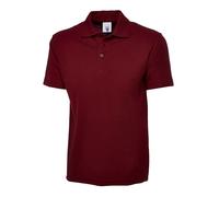 Uneek UC101 Classic Polo Shirt 220GSM Maroon 3XL Colour: Maroon, Size: 3XL