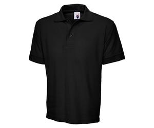 Uneek UC102 Premium Poloshirt 250GSM Black 6XL Colour: Black, Size: 6X 6XL