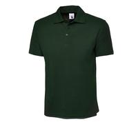 Uneek UC105 Active Poloshirt 200GSM Bottle Green XS Colour: Green, Siz XS