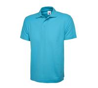 Uneek UC105 Active Poloshirt 200GSM Sky 3XL Colour: Sky, Size: 3XL 3XL