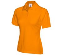Uneek UC106 Ladies Polo Shirt 220GSM Orange L Colour: Orange, Size: L L