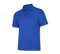 Uneek UC108 Deluxe Polo Shirt 220GSM Royal M Colour: Royal, Size: M M