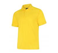 Uneek UC108 Deluxe Polo Shirt 220GSM Yellow 4XL Colour: Yellow, Size: 4XL