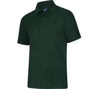 Uneek Uc108 Deluxe Polo Shirt Bottle Green M