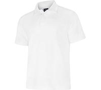 Uneek Uc108 Deluxe Polo Shirt White 3xl