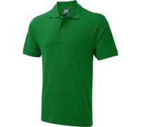 Uneek UC114 Mens Active Cotton Poloshirt Kelly Green L Colour: Kelly G L