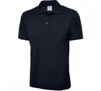 Uneek UC114 Mens Active Cotton Poloshirt Navy 2XL Colour: Navy, Chest 2XL