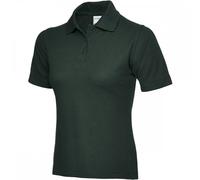 Uneek UC115 Ladies Active Cotton Poloshirt Bottle Green L Colour: Bott L
