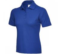 Uneek UC115 Ladies Active Cotton Poloshirt Royal M Colour: Royal, Ches M