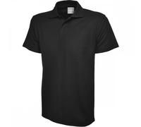 Uneek UC116 Childrens Active Cotton Poloshirt Black 7/8 YRS Colour: Bl 7/8 YRS