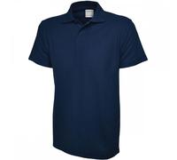 Uneek UC116 Childrens Active Cotton Poloshirt French Navy 11/13 YRS Co 11/13 YRS