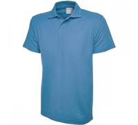 Uneek UC116 Childrens Active Cotton Poloshirt Sky 11/13 YRS Colour: Sk 11/13 YRS
