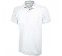 Uneek UC116 Childrens Active Cotton Poloshirt White 9/10 YRS Colour: W 9/10 YRS