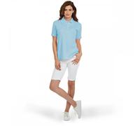 Uneek UC122 Cotton Unisex Jersey Polo Shirt, Sky, X-Large