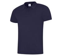 Uneek UC127 Mens Super CoolWorkwear Polo Shirt 200GSM Navy XS Colour: XS