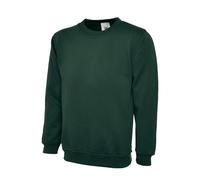 Uneek UC203 Classic Sweatshirt 300GSM Bottle Green L Colour: Green, Si L