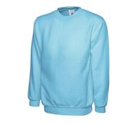 Uneek UC203 Classic Sweatshirt 300GSM Sky XL Colour: Sky, Size: XL XL