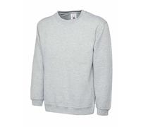 Uneek UC203 Unisex Classic Sweatshirt Brushed Jumper Thick Casual Pullover Sweat