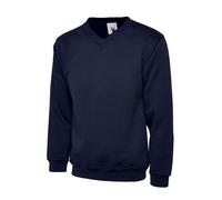 Uneek Clothing Sweatshirt UC204 Premium V-Neck 340GSM Navy 4XL