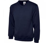 Uneek UC206 Childrens V Neck Sweatshirt Navy 9/10 Yrs Colour: Navy, Si 9/10 Yrs