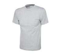 Uneek UC301 Classic T-Shirt Heather Grey L Colour: Heather Grey, Size: L