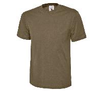 Uneek UC301 Classic T-Shirt Military Green 4XL Colour: Military Green, 4XL
