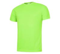 Uneek UC315 Ultra Cool T-Shirt 140GSM Electric Green S Colour: Electri S