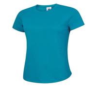 Uneek UC316 Ladies Ultra Cool T-Shirt 140GSM Sapphire M Colour: Sapphi M