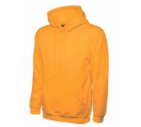 Uneek UC502 Classic Hooded Sweatshirt Casual Pullover Thick Sports Jumper Hoody