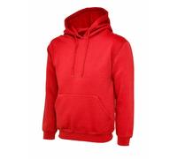 Uneek UC502 Classic Hooded Sweatshirt Casual Pullover Thick Sports Jumper Hoody
