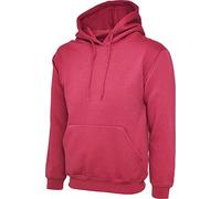 Uneek Uc502 Classic Hooded Sweatshirt Hot Pink 2xl