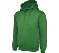 Uneek Uc502 Classic Hooded Sweatshirt Kelly Green 4xl