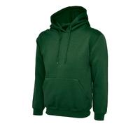 Uneek Classic Hooded Sweatshirt Front Pouch Pocket Work Casual Comfy Hoodie
