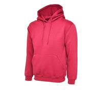 Uneek UC502 Classic Hoodie 300GSM Hot Pink S Colour: Hot Pink, Size: S S