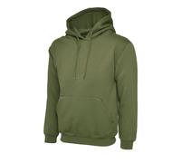 Uneek UC502 Classic Hoodie 300GSM Olive L Colour: Olive, Size: L L