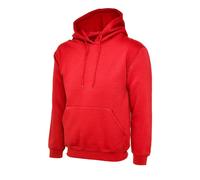 Uneek UC502 Classic Hoodie 300GSM Red S Colour: Red, Size: S S