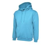 Classic Hooded Sweatshirt Jumper Uneek Clothing Light Blue 4XL