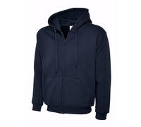 Uneek UC504 Adults Classic Full Zip Hoodie 300GSM Navy XL Colour: Navy XL