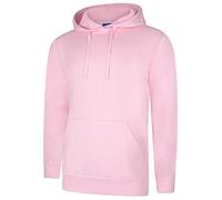 Uneek UC509 - Deluxe Hooded Sweatshirt 280GSM - Pink - Small - S