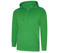 Uneek UC509 Deluxe Hooded Sweatshirt Bottle Green 3XL Colour: Green, S 3XL