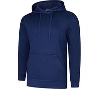 Uneek Uc509 Deluxe Hooded Sweatshirt French Navy 3xl