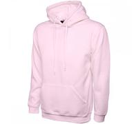 Uneek UC510 Womens Deluxe Hooded Sweatshirt Pink M Colour: Pink, Chest M
