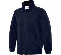 Uneek UC603 Childrens Full Zip Micro Fleece Jacket Navy 9/10 Yrs Colou 9/10 Yrs