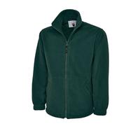 Uneek UC604 - Bottle Green - Small - 300 GSM - Classic Full Zip Micro Fleece Jacket Small