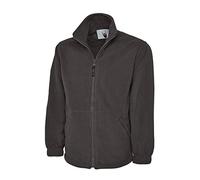 Uneek UC604 - Classic Full Zip Micro Fleece Jacket 300GSM - Charcoal - Medium - M