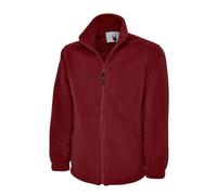 Uneek UC604 Classic Full Zip Micro Fleece Jacket 300GSM Maroon 2XL Col 2XL