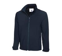 Uneek UC611 Premium Full Zip Soft Shell Jacket Navy 4XL Colour: Navy, 4XL