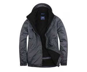 Uneek UC620 Premium Outdoor Jacket Deep Grey/Black L Colour: Deep Grey L